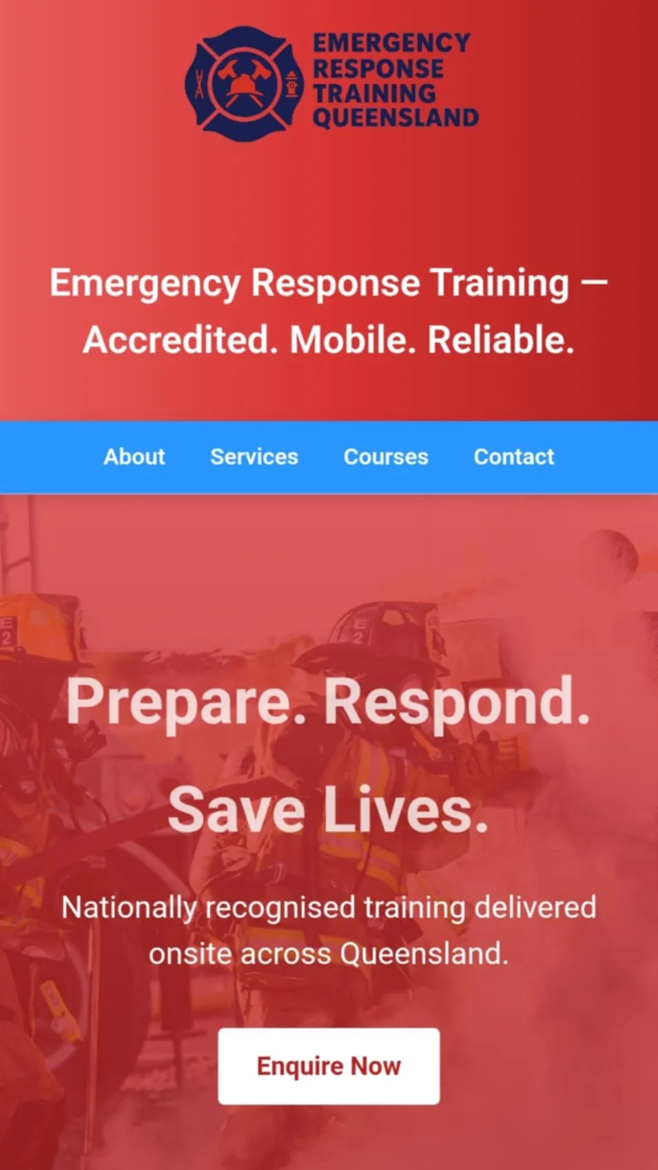 ERT Queensland — mobile preview